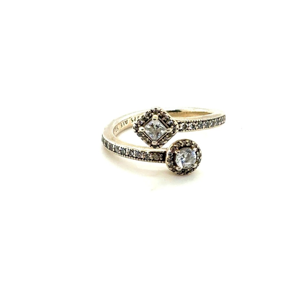 Pandora‎ Abstract Elegance Open Ring